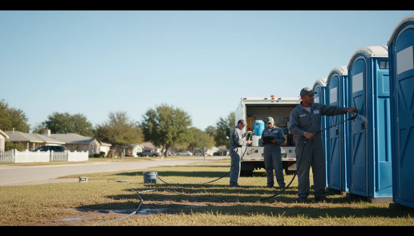 Long-Term Portable Toilet Rental in Hondo, TX near me